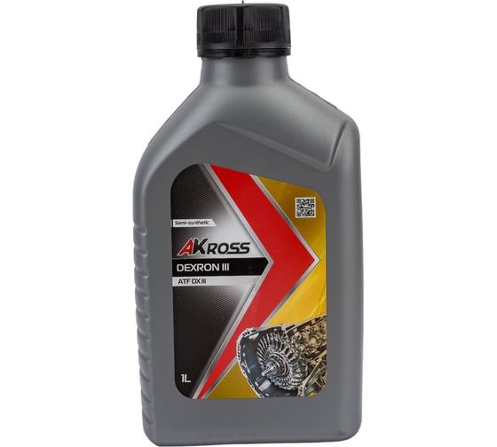 Изображение товара Трансмиссионное масло AKross DEXRON III полусинтетическое, 1 л AKS0001ATF
