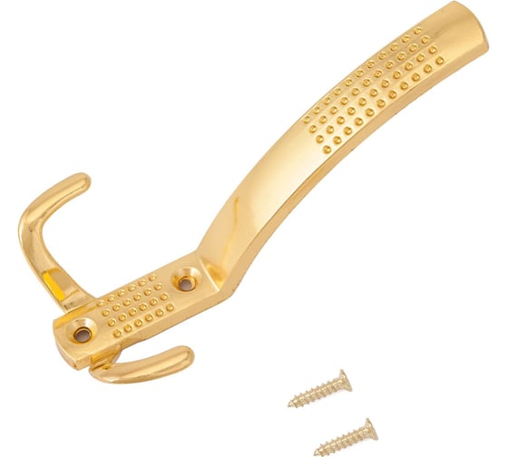 Изображение товара Крючок-вешалка Стандарт 212 A GP золото, европакет 10198