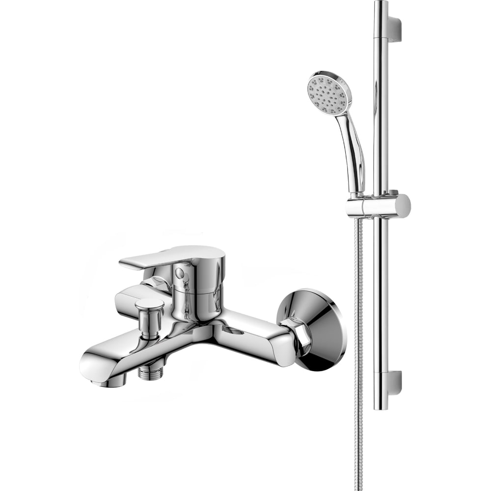 Изображение товара Смеситель для ванны с душевым гарнитуром ORANGE Prim M42-611cr