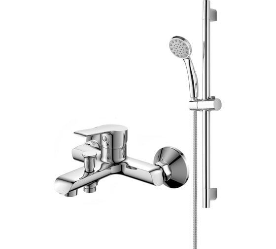 Изображение товара Смеситель для ванны с душ.гарнитуром ORANGE Prim хром M42-611cr