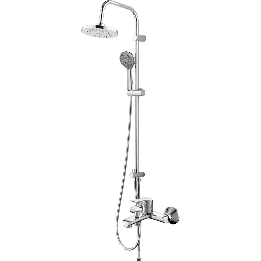 Изображение товара Душевая система ORANGE Prim с однорычажным смесителем хром