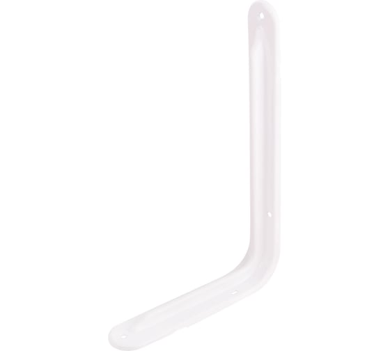 Изображение товара Усиленный уголок-кронштейн FIT IT белый 140x200 мм, 1,0 мм 65961