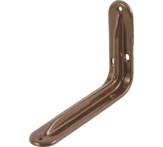 Изображение товара Усиленный уголок-кронштейн FIT IT коричневый 100x150 мм, 0,8 мм 65958