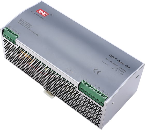 Изображение товара Блок питания MIWI на DIN-рейку DRT-960-24