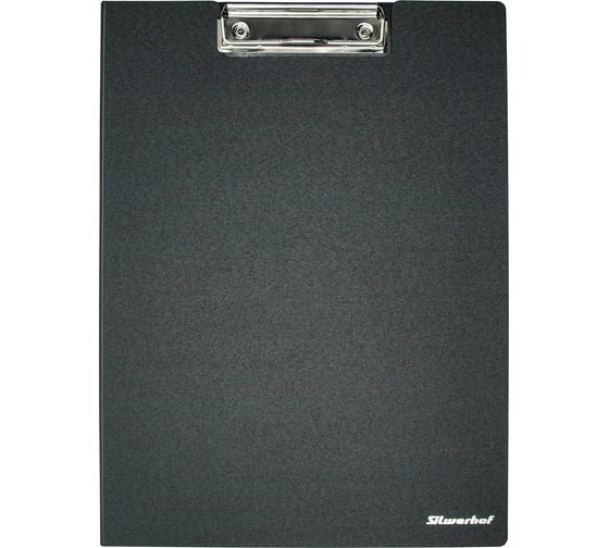 Изображение товара Папка SILWERHOF клип-борд 957022 A4 полифом 1.8 мм черный 1690931