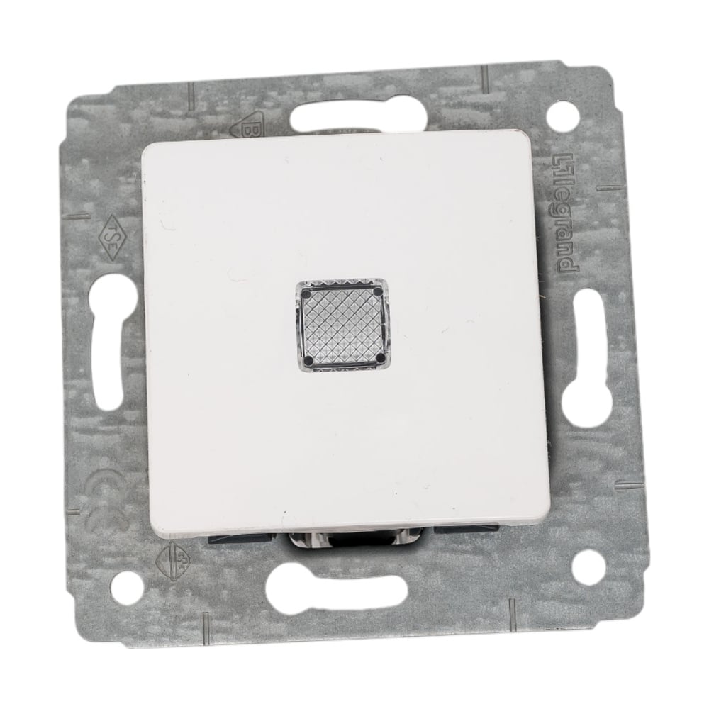 Изображение товара Переключатель на 2 направления Legrand Cariva с подсветкой 10 А IP20