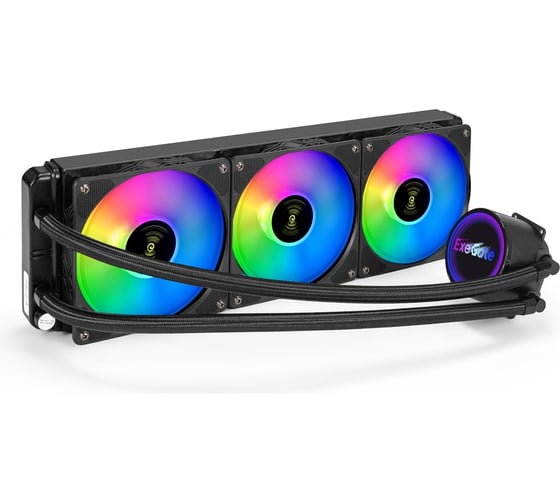 Изображение товара Комплект водяного охлаждения ExeGate BlackWater-360.PWM.RGB RGB подсветка, LGA2066/2011/1366/1150/1151/1155/1156/1200/1700/1851/AM4/AM5/FM1/FM2/FM2+/AM2/AM2+ 297325