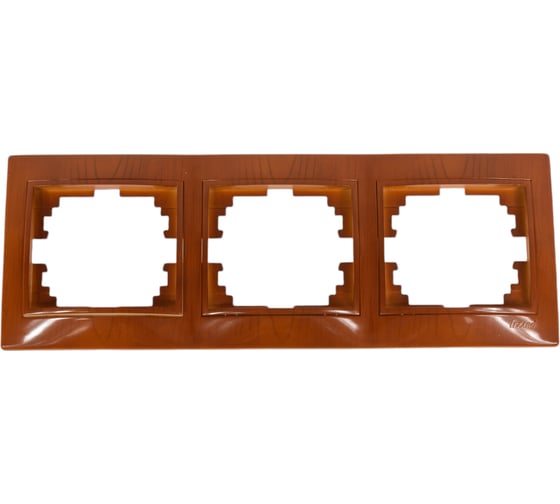 Изображение товара Рамка Lezard MIRA 3-ая горизонтальная сосна 701-0801-148