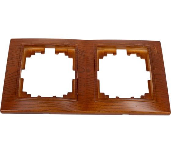 Изображение товара Рамка Lezard MIRA 2-ая вертикальная сосна 701-0801-152