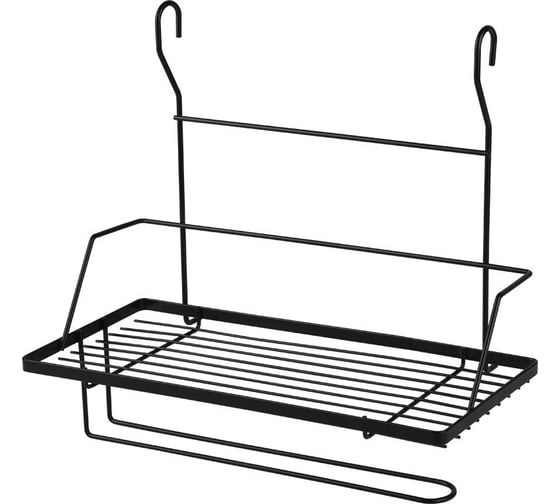 Изображение товара Полка с держателем для бумаги Рыжий кот Binario 33x16,5x29,5 см, полимерное покрытие 109227