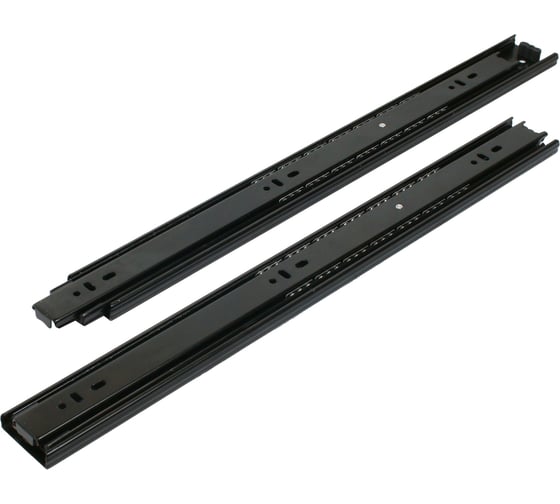 Изображение товара Направляющие StahlBuro шариковые, 2 шт., 45-450 /18/ черный 16328