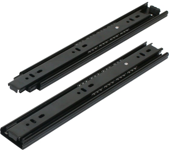 Изображение товара Направляющие StahlBuro шариковые, 2 шт., 45-300 /12/ черный 16325