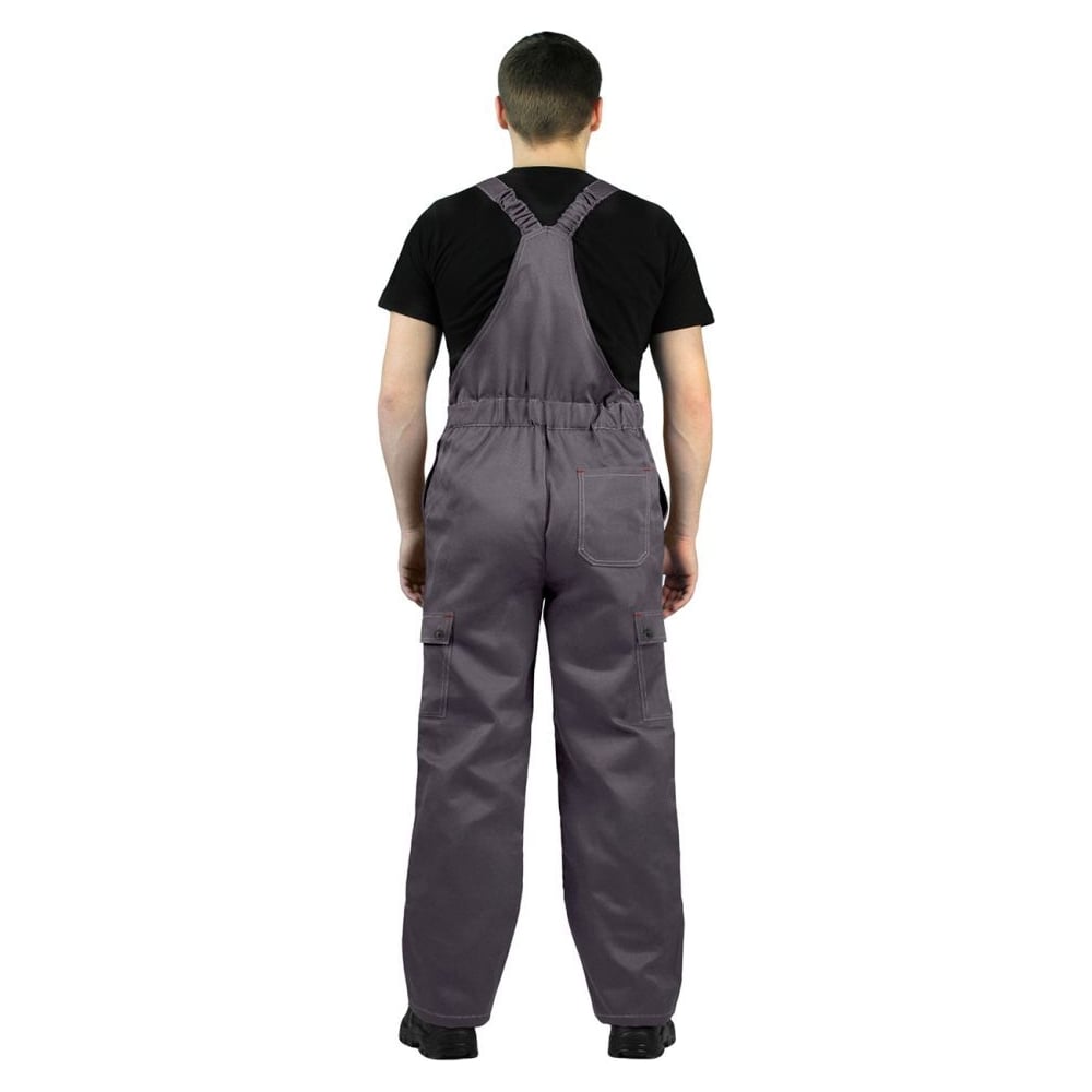 Изображение товара Мужской полукомбинезон URSUS "Дрегер" серый, водоотталкивающий, ГОСТ