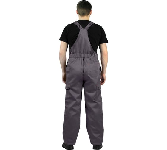 Изображение товара Полукомбинезон URSUS мужской "Дрегер" серый ПОЛ504-300/48-50, 182-188