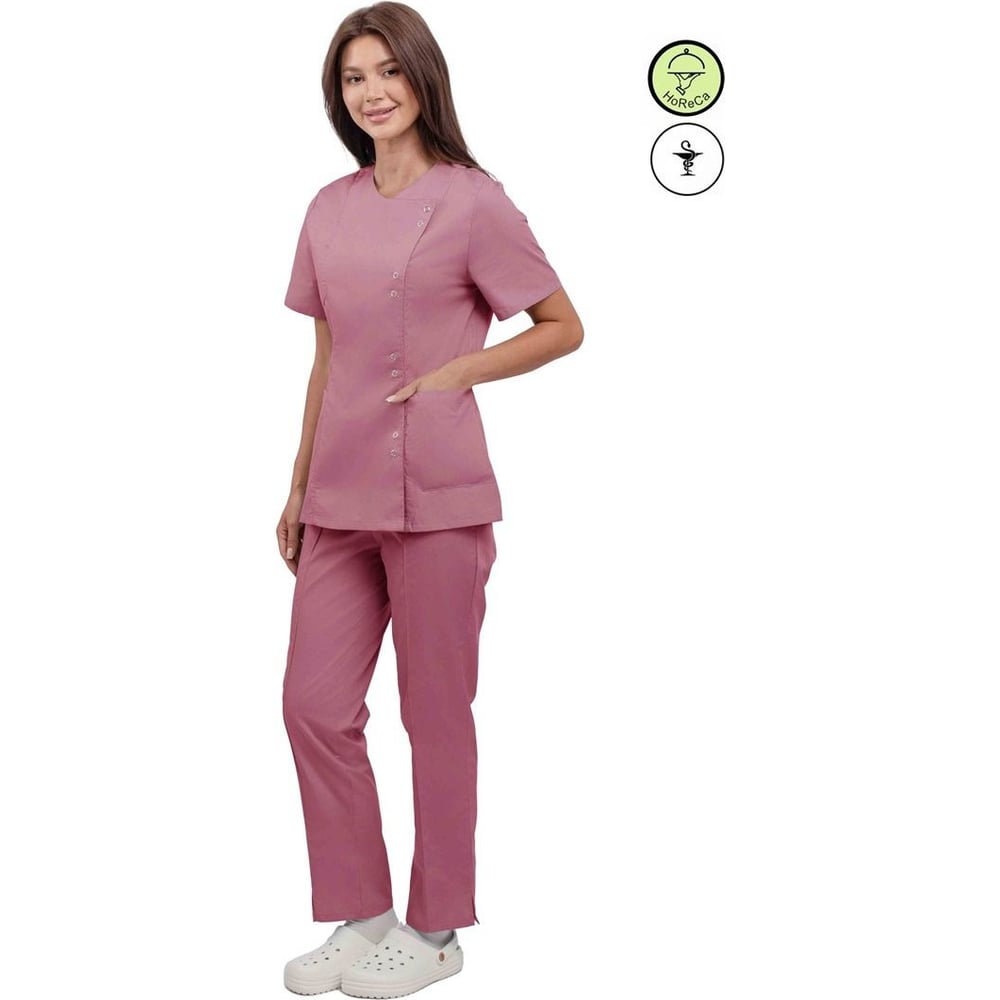 Изображение товара Женский костюм двойка URSUS Юмелия пыльная роза размер 52-54