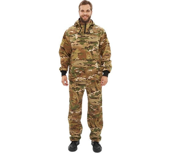 Изображение товара Костюм туристический ПРТНЦФ с сеткой URSUS цвет КМФ "Мультикам", ткань Грета КОС285-К183-04/48-50, 170-176