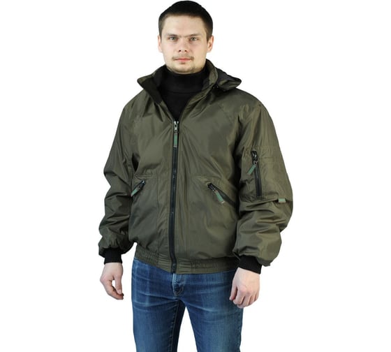 Изображение товара Куртка демисезонная URSUS "БОМБЕР" цвет хаки КУР512-Д12/52-54, 170-176