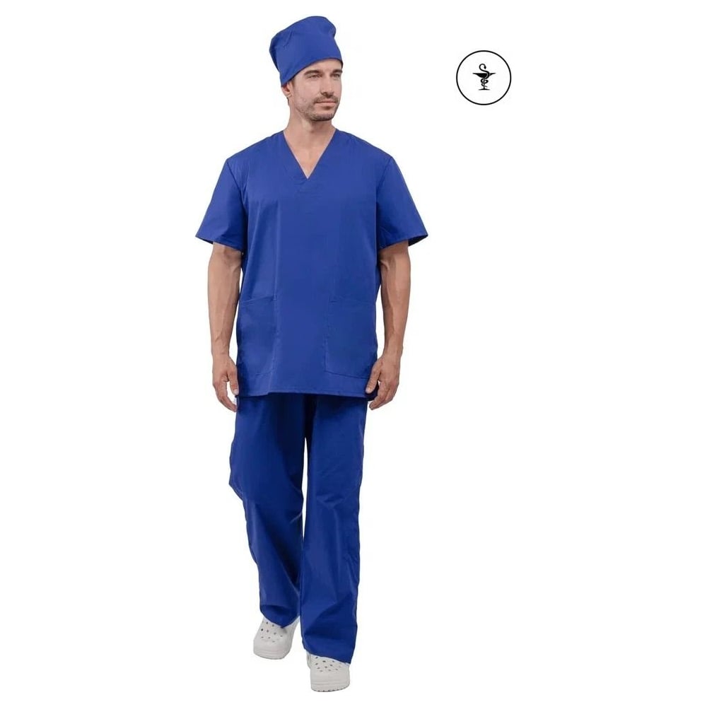 Изображение товара Костюм хирургический универсальный URSUS васильковый МЕД521-030/40-42, 170-176