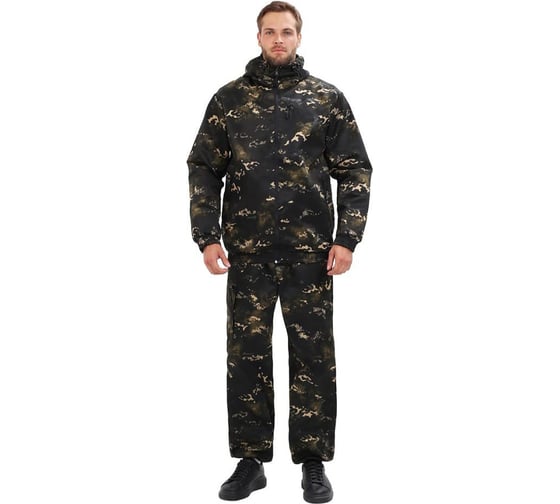 Изображение товара Костюм URSUS "ТУРИСТ 1" куртка/брюки, цвет КМФ "Блик", ткань Грета КОС286-БЛИК/44-46, 170-176