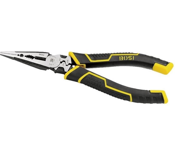 Изображение товара Пассатижи BOSI с удлиненными губками и обжимом гильз BS199007