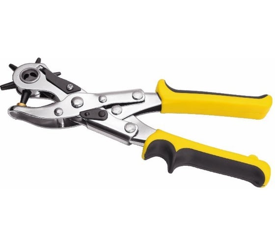 Изображение товара Револьверный просекатель BOSI дырокол для кожи, картона, ПВХ BS203299