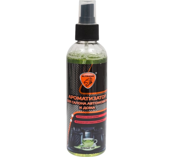 Изображение товара Ароматизатор для салона автомобиля и дома ELTRANS "Зеленый чай", микроспрей, 200 мл EL-0411.03