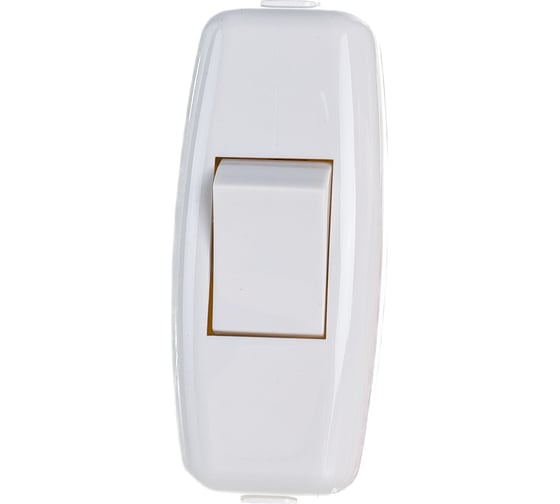 Изображение товара Навесной выключатель Lezard белый-белый 715-1100-611
