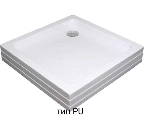 Изображение товара Душевой поддон акриловый квадратный 80х80 Ravak Angela-80 см PU A004401120  00000018031