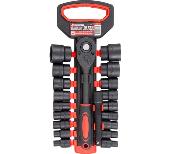 Изображение товара Набор головок Forcekraft 20 предметов, 1/2" FK-019-5K(59788)