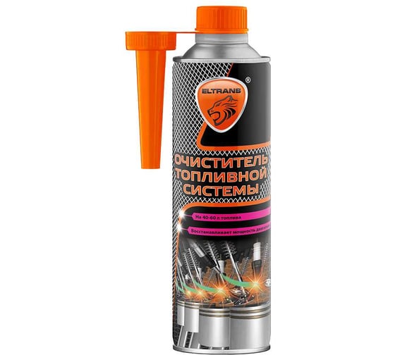 Изображение товара Очиститель топливной системы ELTRANS на 40-60 л., жестяной флакон, 335 мл EL-1006.03