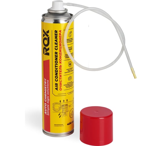Изображение товара Очиститель кондиционера пенный ROX AIR CONDITIONER CLEANER, 400 мл (аэрозоль) R581
