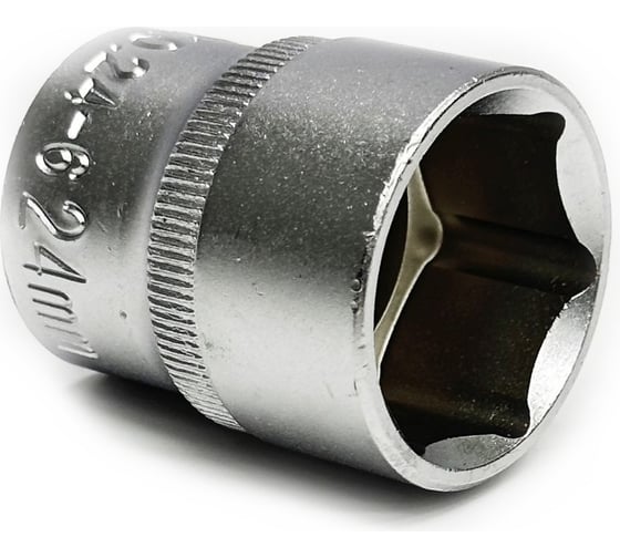 Изображение товара Короткая торцевая головка 24 мм, 1/2"DR Станкоимпорт CS-12.10.24-6