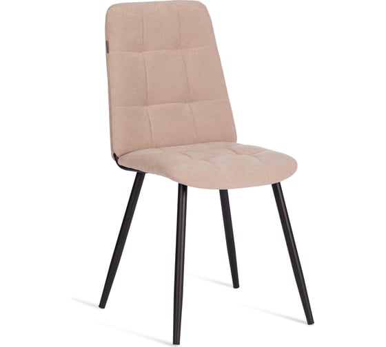 Изображение товара Стул обеденный Asti флок, 47x54x86, бежевый, 7 Tetchair 24294