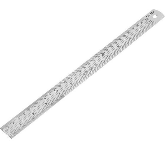 Изображение товара Линейка TOLSEN 100 см, нержавеющая сталь 35030