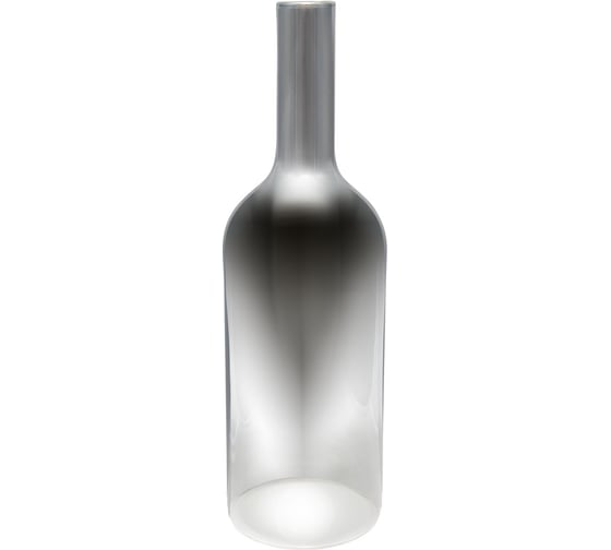Изображение товара Декоративная ваза-бутылка Вещицы стекло с зеркальным покрытием, Д85 Ш85 В280, серебряный CSA-36M