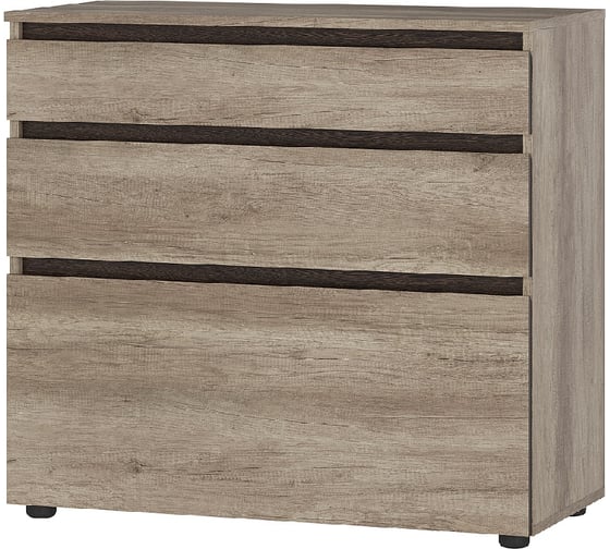 Изображение товара Комод Арника КМ-01 Энигма, дуб каньон/венге 00-00164040