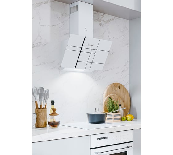 Изображение товара Вытяжка LEX MOZA 600 R1 WHITE CHTI000419