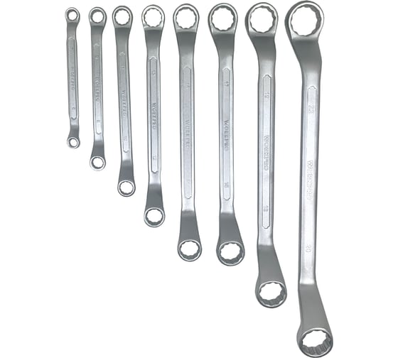 Изображение товара Набор накидных двусторонних ключей WORKPRO 6-22 мм, 8 шт. WP202509