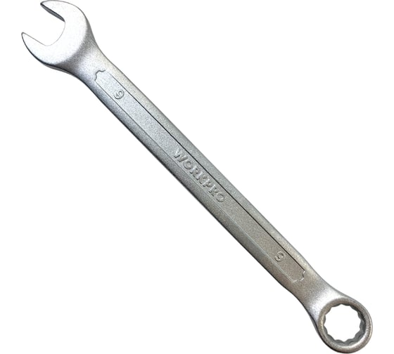 Изображение товара Ключ комбинированный WORKPRO 9 мм CR-V PRO WP273030