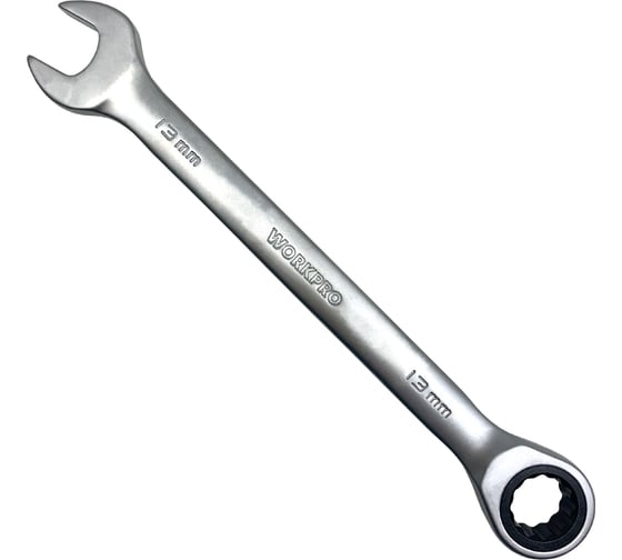 Изображение товара Ключ комбинированный трещоточный WORKPRO 13 мм CR-V PRO WP273130