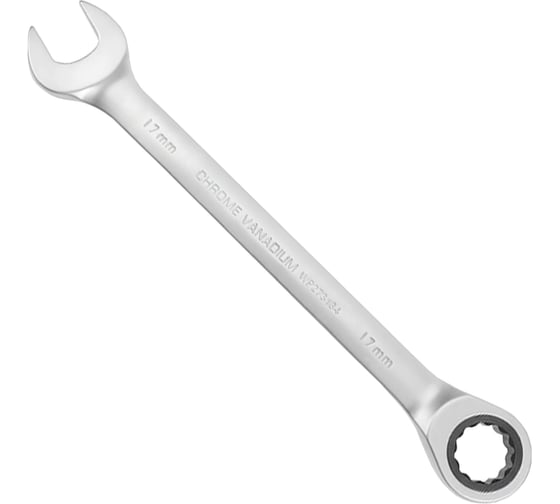 Изображение товара Ключ комбинированный трещоточный WORKPRO 17 мм CR-V PRO WP273134
