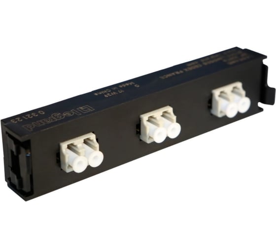 Изображение товара Вставка оптическая для 6 многомодовых волокон Legrand LC дуплекс 032123