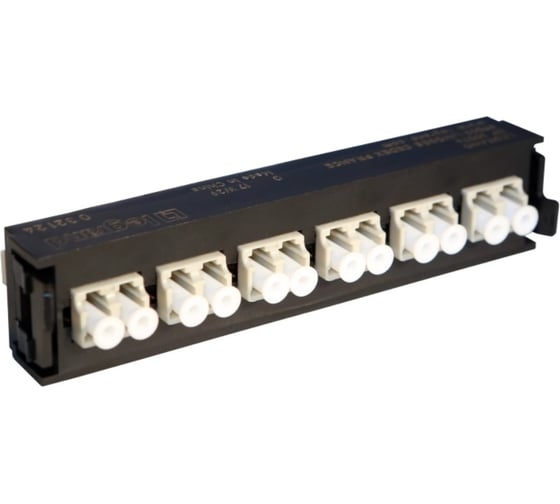 Изображение товара Вставка оптическая для 12 многомодовых волокон Legrand LC дуплекс 032124