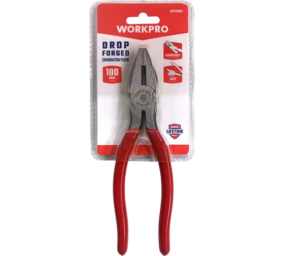 Изображение товара Пассатижи WORKPRO 180 мм WP231002
