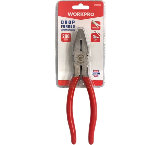 Изображение товара Пассатижи WORKPRO 200 мм WP231003