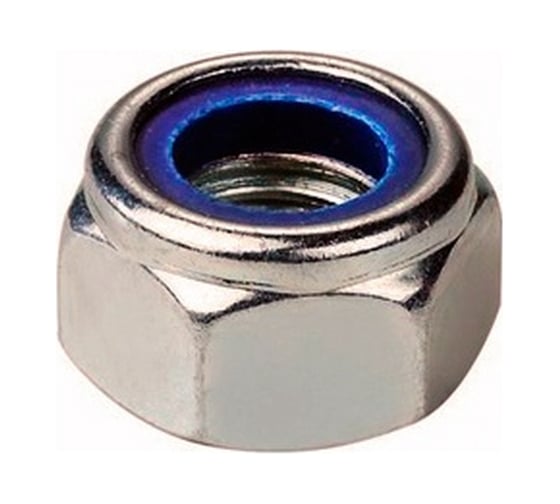 Изображение товара Гайка ПАРТНЕР DIN985, M8, нерж. ст. А2, 6 шт., пакет ФАС 5007 6 70