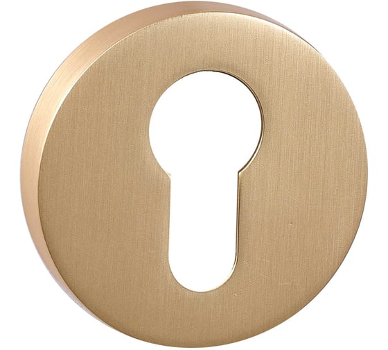 Изображение товара Накладка на цилиндр Ренц золото матовое сатинированное INET 06 SSG