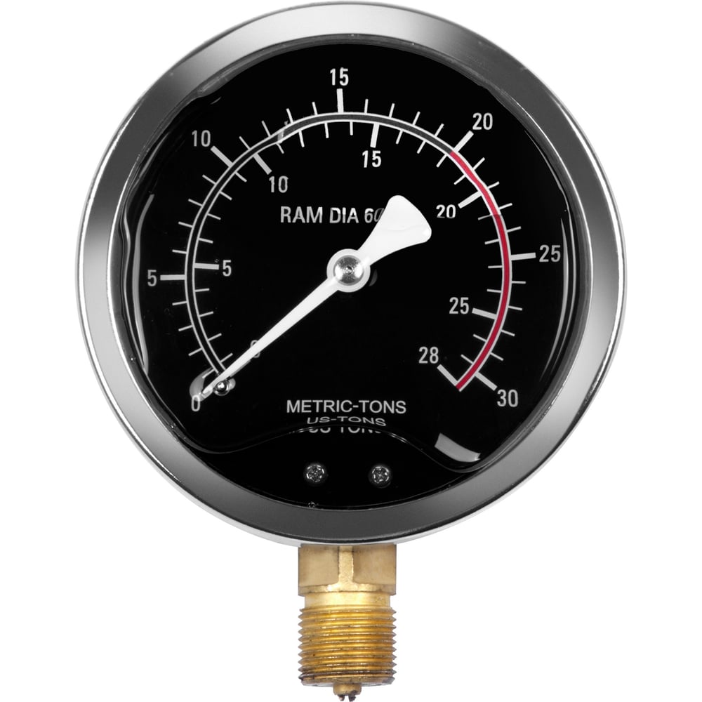 Изображение товара Манометр для пресса 20 т, глицериновый  AV Steel AV-951020-1
