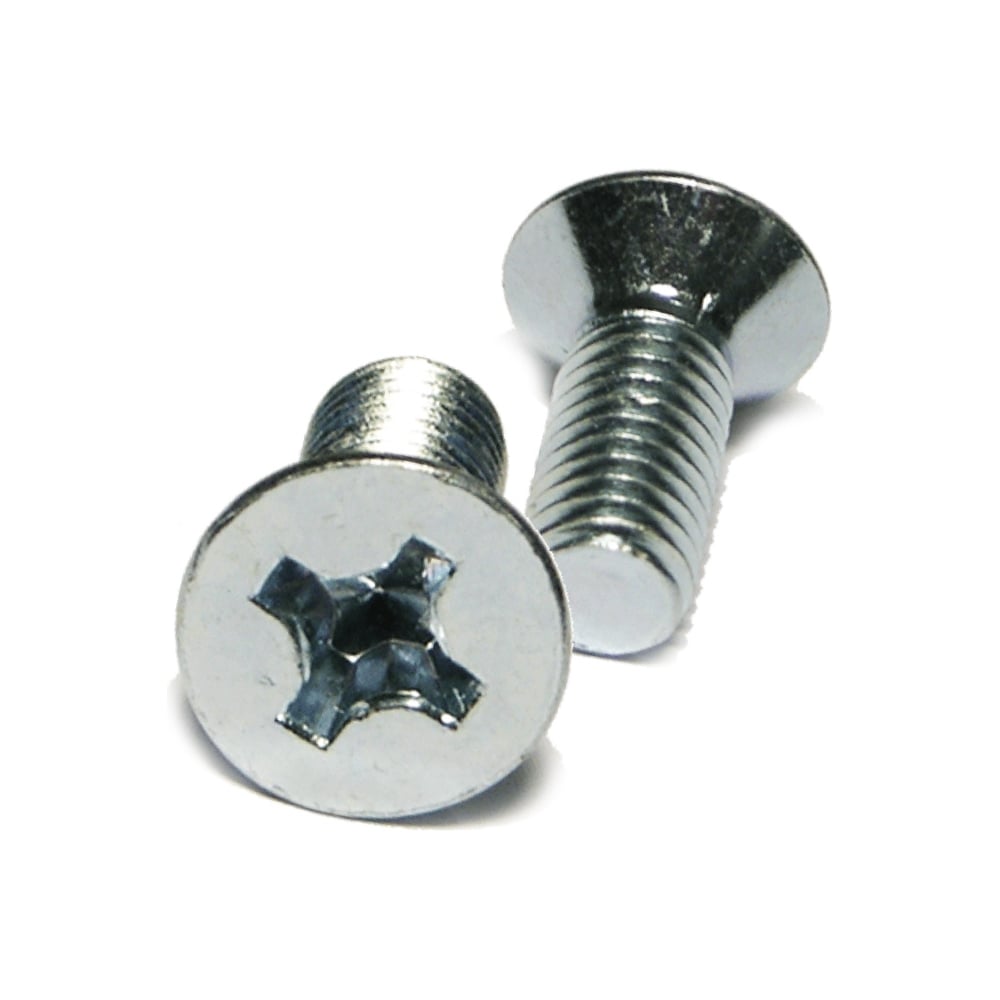 Изображение товара Саморезы оцинкованные 3х12 с потайной головкой, сталь, упаковка 1000 шт