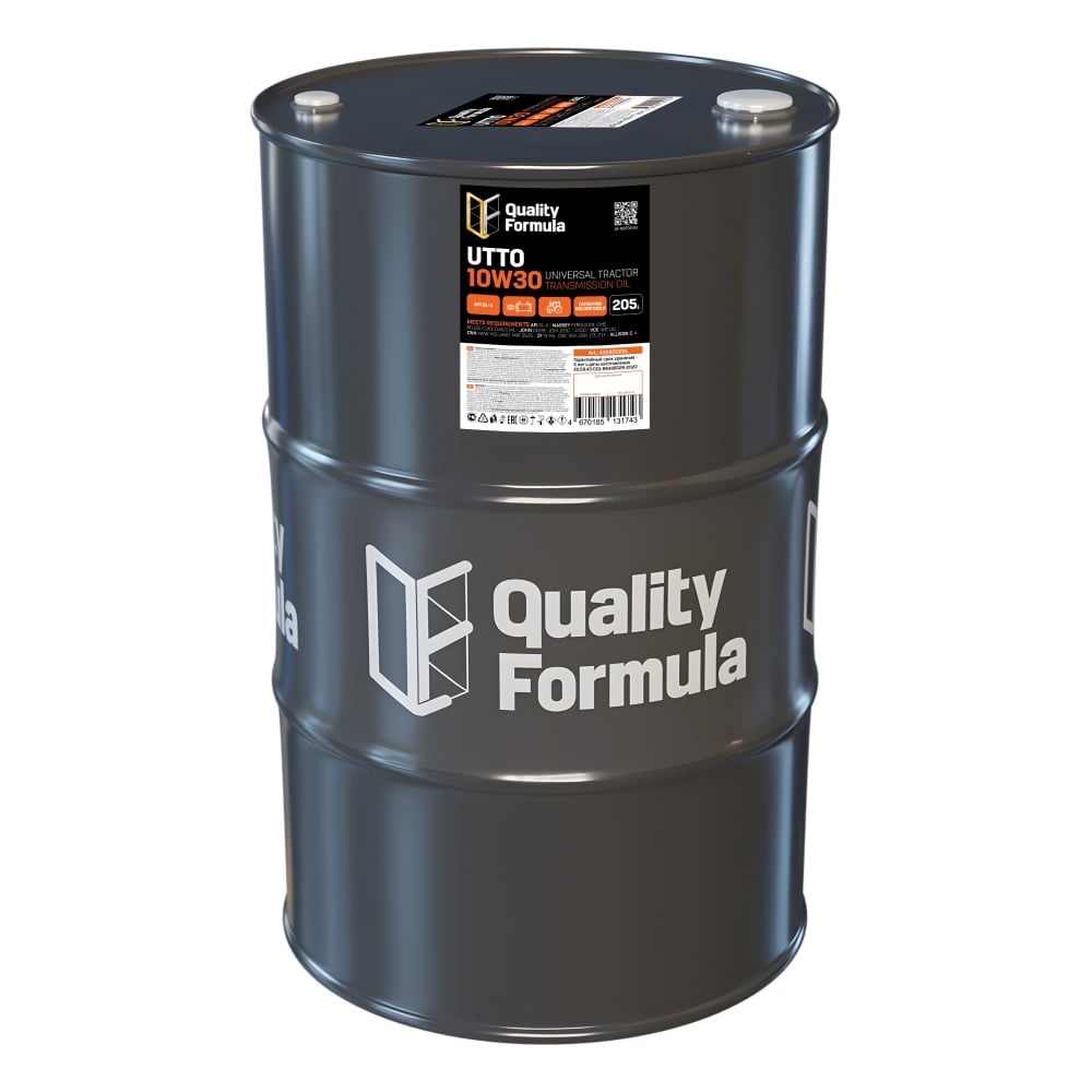 Изображение товара Трансмиссионное масло Quality Formula QF TRACTOR UTTO 10W30, 205л 430900261